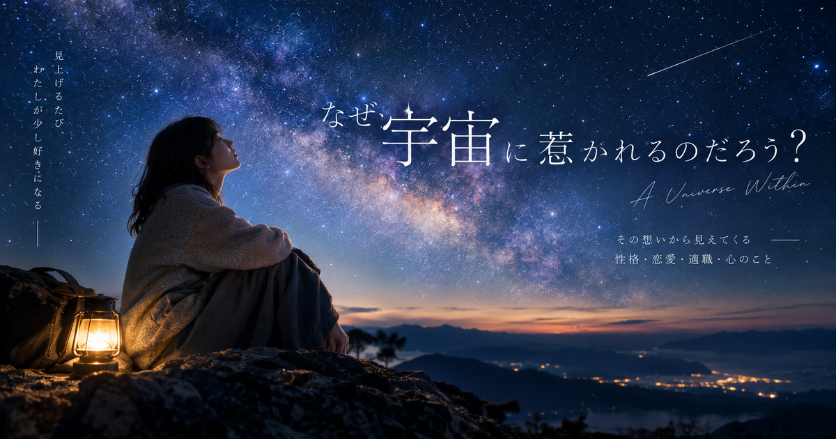 宇宙が好きな人の心理はなぜ惹かれるのか｜性格・恋愛傾向・適職まで読み解く！