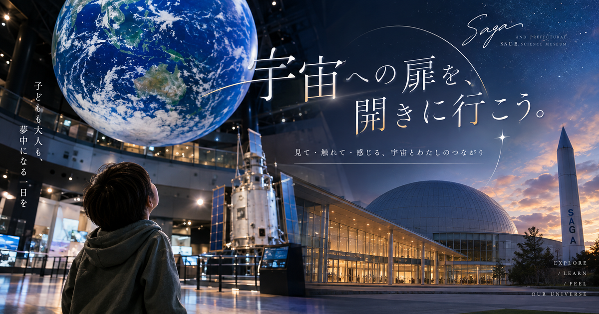 佐賀県立宇宙科学館の見どころを一日で満喫するコツ7選｜子どもも大人も夢中になる一日を作ろう！